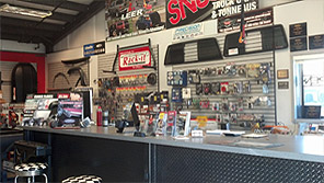 Store Interior With Accessories